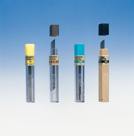 PENTEL LEADS .7MM HB SUPER HI-POLYMER TUBE 12