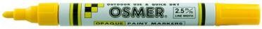 PAINT MARKER 2.5MM TIP YELLOW OSMER