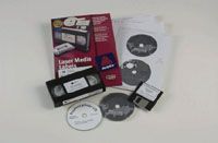 LABEL AVERY 959018 84UP MEDIA  WHITE 46X11.1MM
PK25