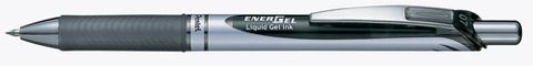 PENTEL ENERGEL BLACK RETRACT BL77A 0.7MM