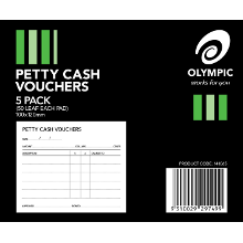 OLYMPIC PETTY CASH VOUCHER