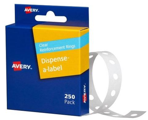 RING REINFORCEMENTS PK250 CLEAR AVERY
934242