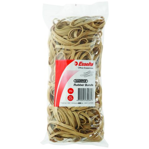 RUBBER BANDS SIZE 64 500GM BAG