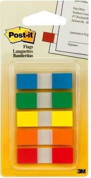 POST IT MINI FLAG ASST COL 683-5CF 12X43MM