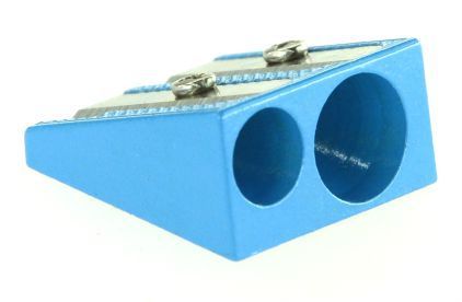OSMER 2 HOLE METAL SHARPENER ASSORTED COLOURS