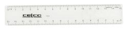 RULER PLASTIC 15CM CM & MM RULINGS