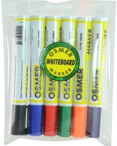 Board and flip chart markers, assorted – magnetoplan: 6 x blue, red, green,  black in each pack