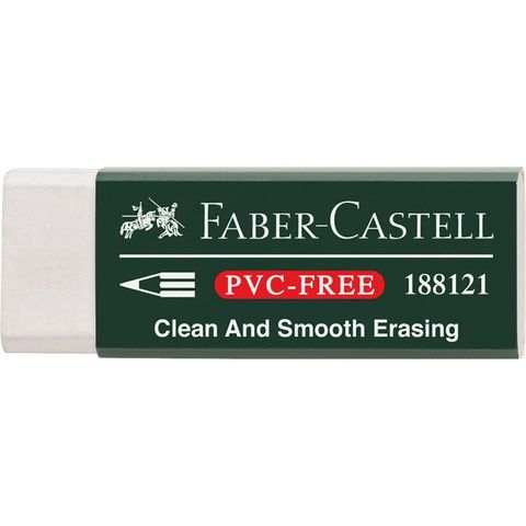 FABER CASTELL SMALL ERASER PVC FREE