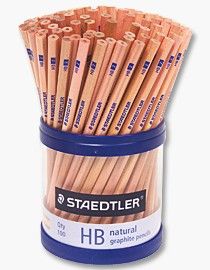 PENCIL HB STAEDTLER NATURAL  CUP 100