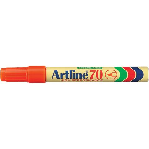 MARKER ARTLINE 70 ORANGE PERMANENT BULLET TIP