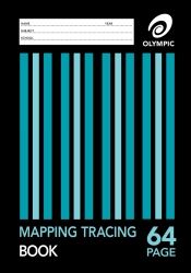 OLYMPIC MAPPING AND TRACING BOOK A4 64 PAGE