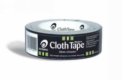 OLYMPIC WOTAN TAPE 36MM X 25M BLACK
