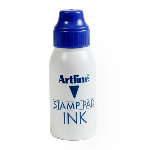 STAMP PAD INK 50CC BLUE ARTLINE ESA-2N
