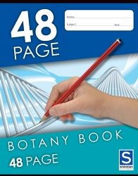 BOTANY BOOK A4 48P 8MM SOVEREIGN