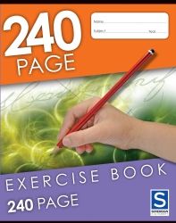 EXERCISE BOOK 240PG 225X175MM SOVEREIGN
8MM