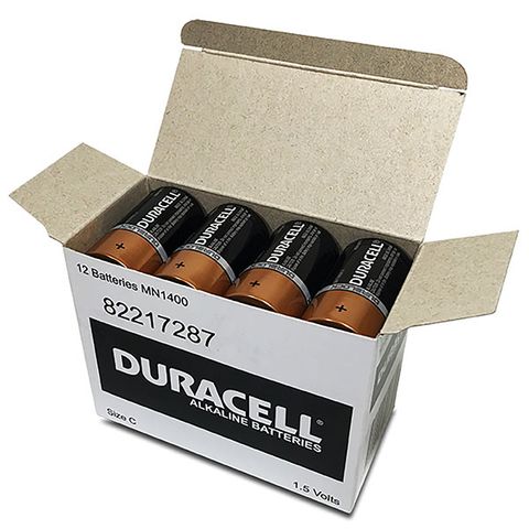 BATTERY SIZE C DURACELL COPPERTOP