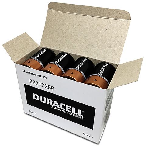 BATTERY SIZE D DURACELL COPPERTOP