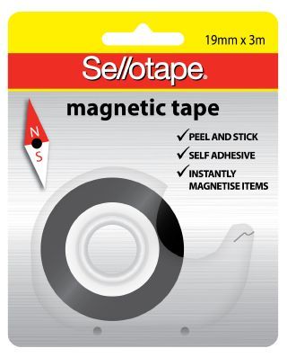 MAGNETIC TAPE SELLO 19MM X 3M ON DISPENSER