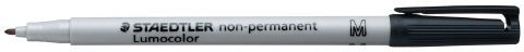 STAEDTLER 315 NON PERM MED BLACK OHP MARKER