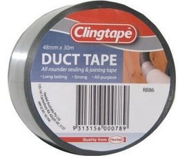 DUCT TAPE 50MM X 30M SILVER