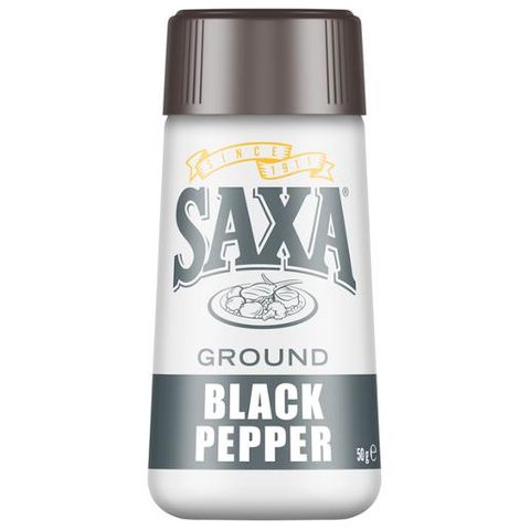 SAXA GROUND PEPPER BLACK 50G