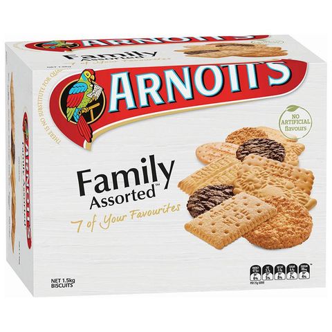 ARNOTTS FAMILY ASSORTED BISCUITS 1.5KG