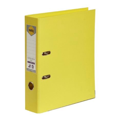LEVER ARCH FILE PE A4 YELLOW