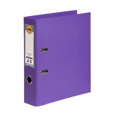 LEVER ARCH FILE PE A4 PURPLE