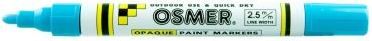 PAINT MARKER 2.5MM TIP LIGHT BLUE OSMER