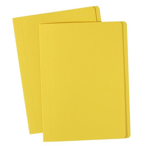MANILLA FOLDER AVERY FOOLSCAP YELLOW BX100