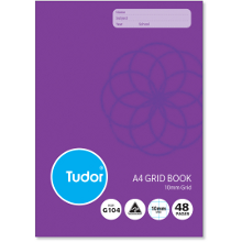 TUDOR GRID BOOK A4 48P 10mm G104