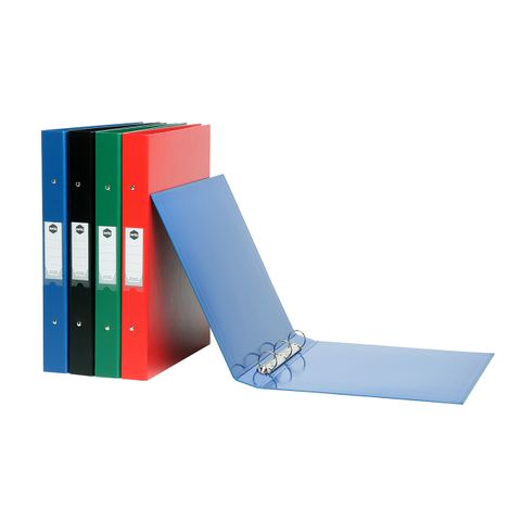 MARBIG A3 32MM 3D PVC BLACK DELUXE RING BINDER