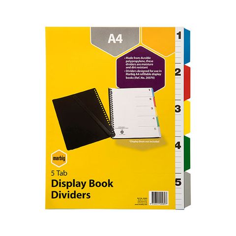 Marbig A4 Refillable Display Book - Office equipment