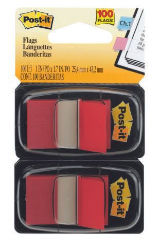 POST IT FLAGS RED 680-RD2