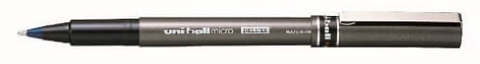 UNIBALL MICRO DELUXE ROLLERBALL PEN - BLUE