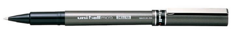 UNIBALL MICRO DELUXE ROLLERBALL PEN - RED