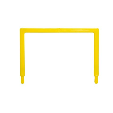 AVERY U PIECE PK25 YELLOW FOR USE WITH TUBECLIP BASES AND COMPRESSOR BARS.
