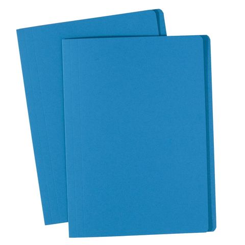 MANILLA FOLDER AVERY  FOOLSCAP BLUE BX100