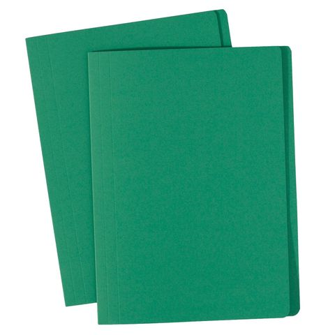 MANILLA FOLDER AVERY FOOLSCAP DARK GREEN BX100