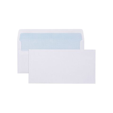 DLX ENVELOPE PLAIN SELF SEAL120X235MM BX500 SECRETIVE CUMBERLAND