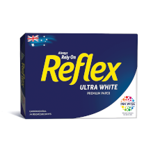 REFLEX A4 ULTRA WHITE COPY PAPER 80GSM
210x297mm - LIMITS APPLY DUE TO AUSTRALIAN WIDE SHORTAGE OF PAPER