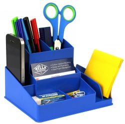 DESK ORGANISER I35 BLUEBERRY