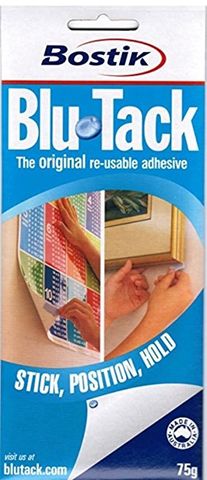 BOSTIK BLU TACK 75GM COMPACT PACK