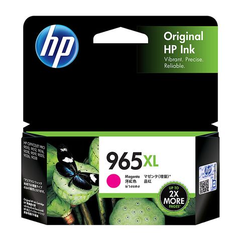 "HP #965XL MAGENTA INK CARTRIDGE - 1,600 PAGES"
