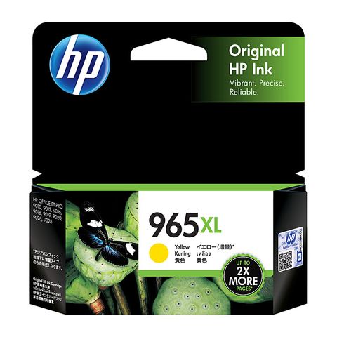 HP 965XL YELLOW INK CARTRIDGE - 1,600 PAGES