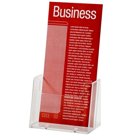 BROCHURE HOLDER DL FREE STANDING PORTRAIT
SINGLE