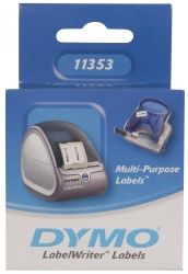 DYMO LABELWRITER 19MM X 51MM WHITE ADDRESS LABELS