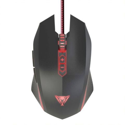PATRIOT VIPER OPTICAL MOUSE HAS 7 PROGRAMMABLE BUTTONS AND CUSTOMISABLE LED COLOURS. 4000 DPI OPTICAL SENSOR.