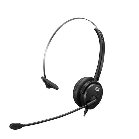 "THE XTREAM P1 SINGLE-SIDED USB WIRED MULTIMEDIA HEADSET WITH MICROPHONE THE HEADSET HAS A BUILT-IN SOUNDCARD, ALLOWING DIRECT PLUG-AND-PLAY WITH A SIMPLE USB CONNECTION AND ELIMINATING THE NEED FOR SEPARATE AUDIO AND MICROPHONE CONNECTION. "