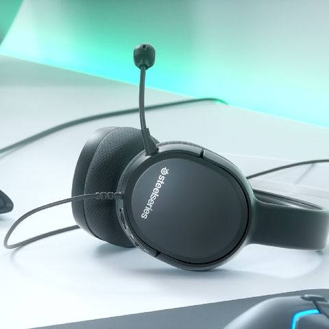 "THE ARCTIS 1 IS AN ALL-PLATFORM GAMING HEADSET THAT DOUBLES AS YOUR ON-THE-GO HEADPHONES, SO YOU CAN ENJOY THE AWARD-WINNING PERFORMANCE OF ARCTIS ANYWHERE."